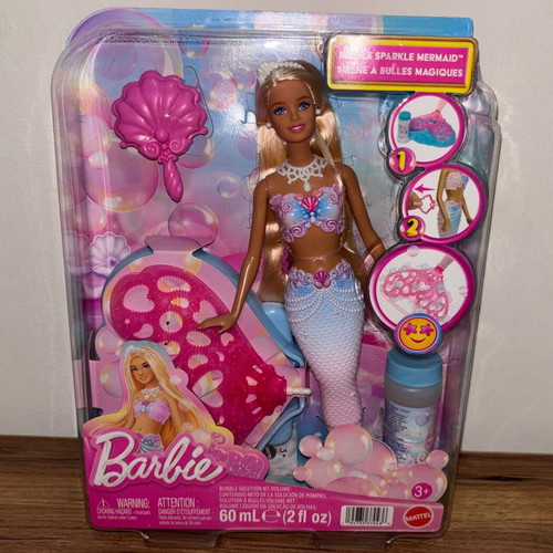 Mattel Barbie Bubble Sparkle Mermaid doll