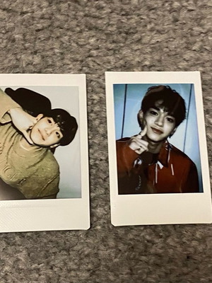 Lucas polaroid handmade new with official Instax film, set of 2