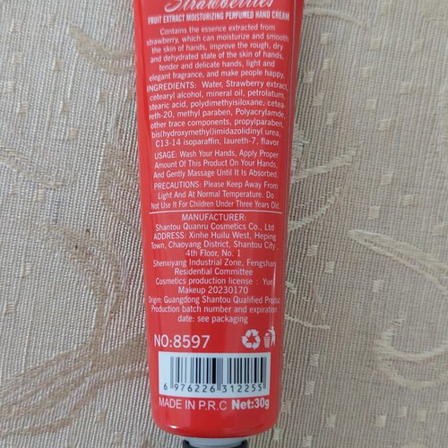 Hand cream new sealed