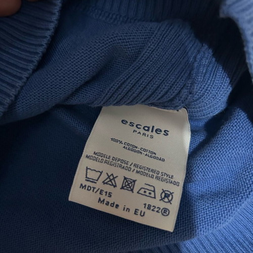 Escape men's blue medium shirt new