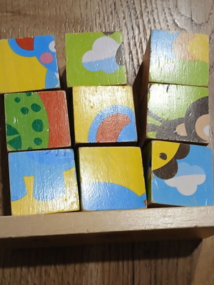 Tooky Toy ξύλινο παζλ με ζωάκια μεταχειρισμένο