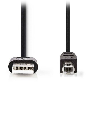 USB кабел 2.0 A мъжки към B мъжки 2м NEDIS нов