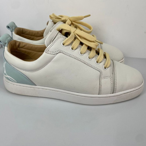 Christian Louboutin Fun Louis Junior leather sneakers like new, white, size 41