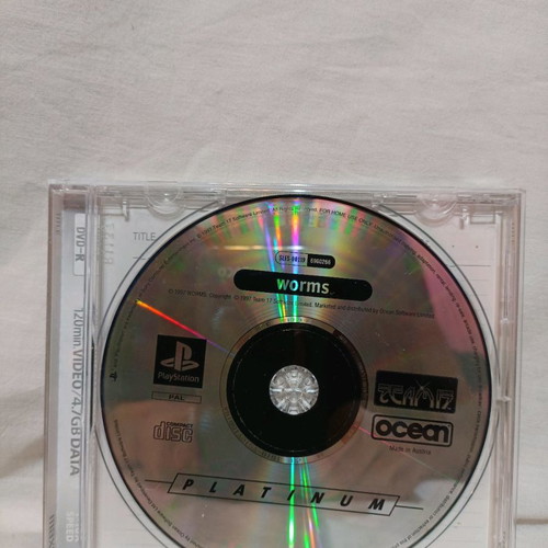 Worms Platinum PlayStation 1 used