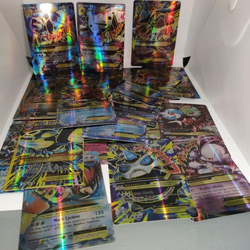 Pokemon Mega Evolution EX Holographic Foil Card Set, 60 pcs