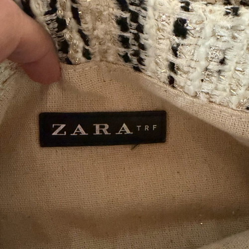 Boho Zara crossbody bag like new, white