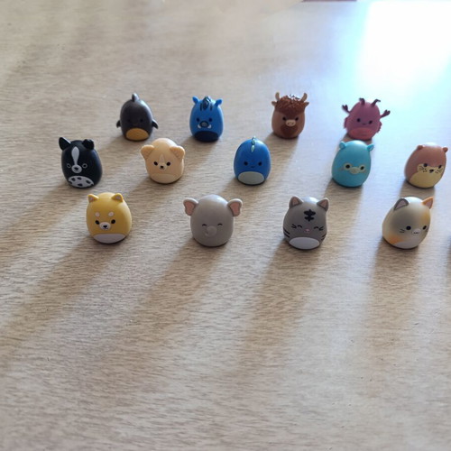 Squish-a-longs figures set like new