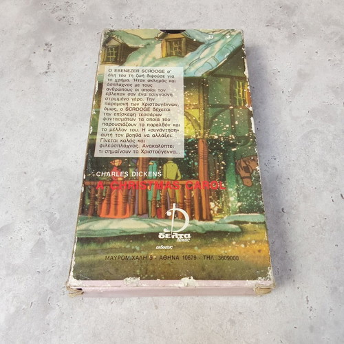 VHS Christmas Story Charles Dickens used, dubbed