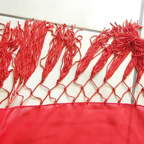 Red pareo new, approx. 1.60m x 0.50m