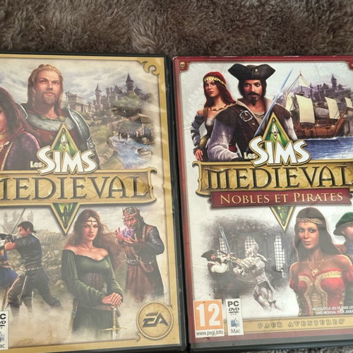 The Sims Medieval game and expansion used for PC