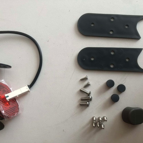 Rear Fender with Bracket and Light new for Xiaomi M365 Pro 2 1S Mi 3