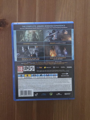 Rise of the Tomb Raider 20 Year Celebration PS4 game used