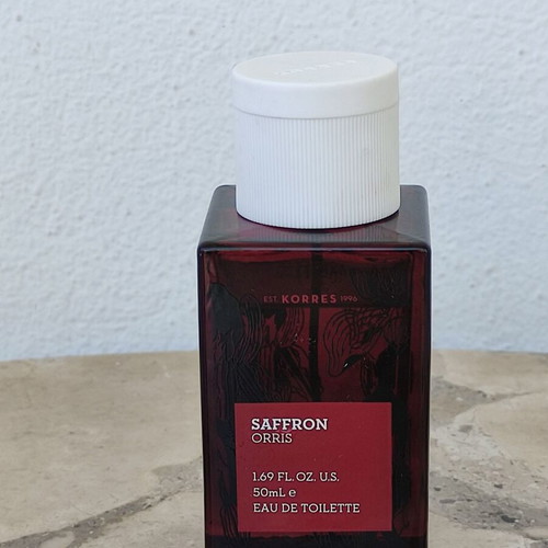 Korres Saffron Orris Eau de Toilette 50ml used