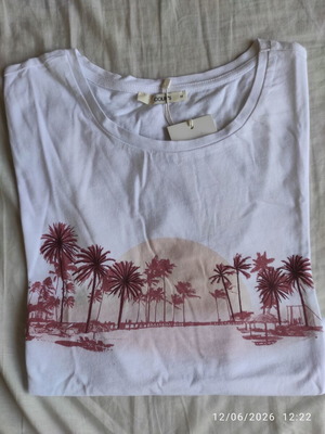 Colin's T-shirt women new, white, sizes S M L