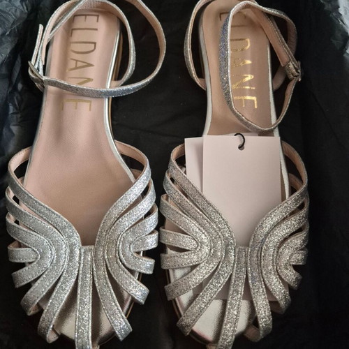 Eldane flat sandals new, size 38
