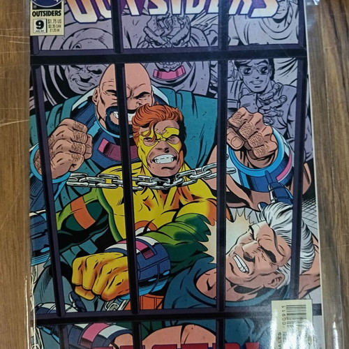 DC Comics Outsiders 9 (1993) used, foreign language