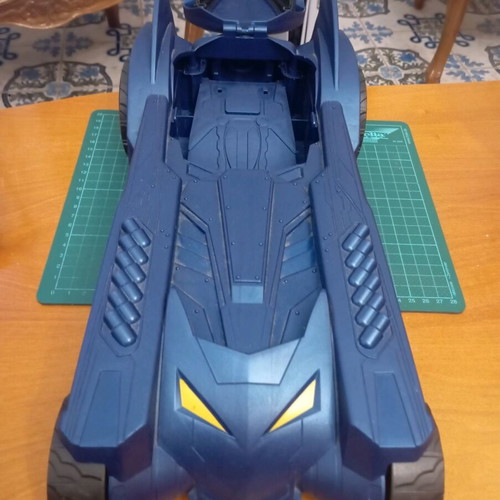 Blue Bat-Tech Batmobile by Spin Master like new