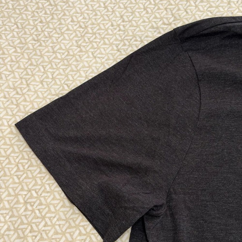 H&M short-sleeve shirt like new, dark gray-black, size M