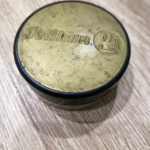 Pelikan typewriter ink box vintage used, bakelite