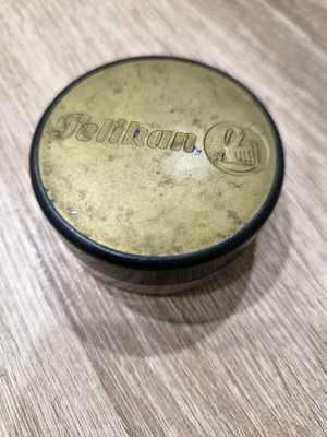 Pelikan typewriter ink box vintage used, bakelite