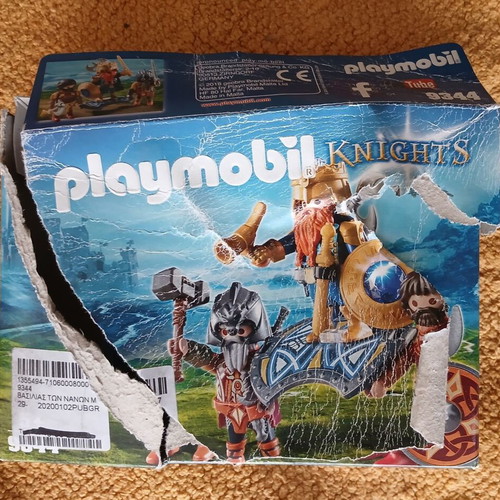 Playmobil 9344 Dwarfs new with king and 2 guards