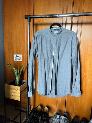 ZARA shirt like new, gray, size M