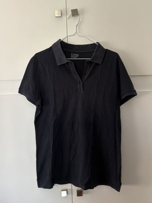Benetton women's polo shirt used, size XL, blue