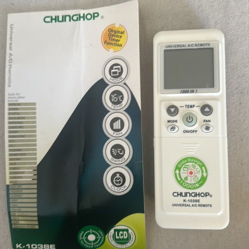 Universal Air Conditioner Remote Control new with batteries