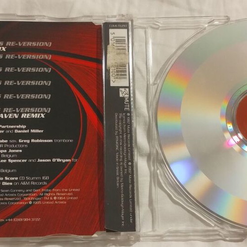 Moby James Bond Theme CD single like new, electronic