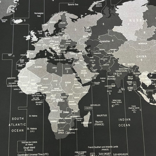 Natec Time Zone Map mouse pad like new