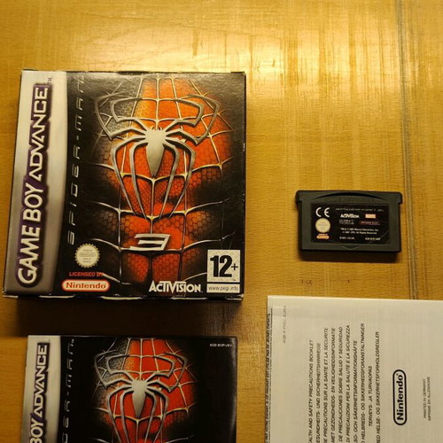 Spiderman 3 Game Boy Advance SP σαν καινούργιο με κουτί και οδηγίες