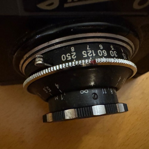 Smena 35mm camera used, Soviet Union 1961
