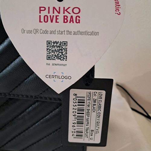 PINKO Bag 28×17×8 New