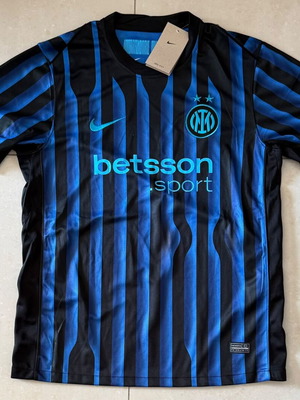 Inter 2025/2026 Home Kit jersey, large