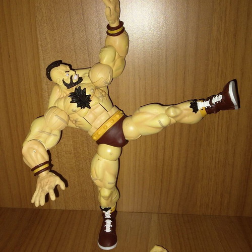 SOTA 2008 Street Fighter Revolution series 1 figure Zangief like new