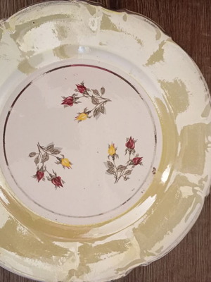 Vintage πιατέλα Limoges France Dubarry πορσελάνη μεταχειρισμένη