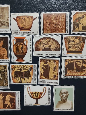 Σειρά γραμματοσήμων Ομηρικά Έπη 1983 καινούργια, Ελλάδα