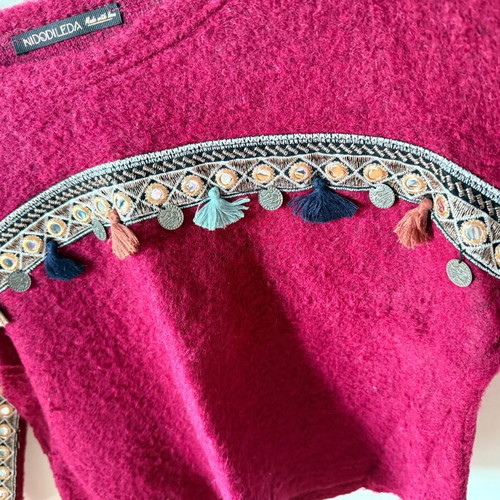 Nidodileda sweater used, red, size S