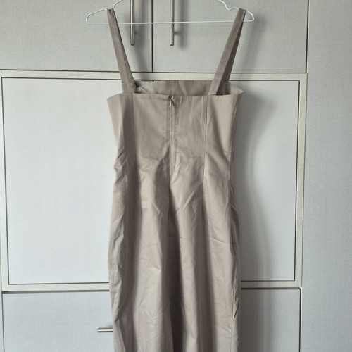 Mini dress Jupe like new, one size, beige and brown
