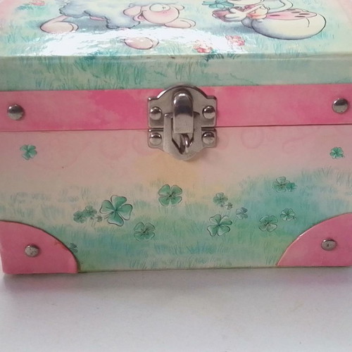 Vintage Diddl Depeche jewelry box used