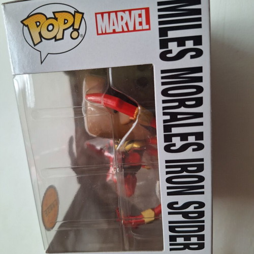 Funko POP Miles Morales Iron Spider 1448 Chase new