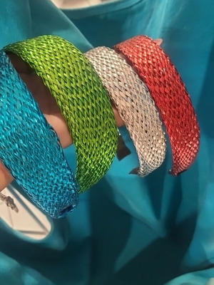 Knitted headband new, multicolor