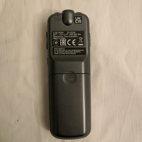 Sony ICD-PX240 digital dictation machine like new with box