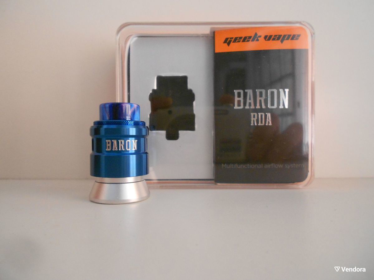 Geek Vape Baron RDA Blue new - 25,00 - Vendora.cy Geek Vape Baron RDA Blue new - 25,00 - Vendora.cy