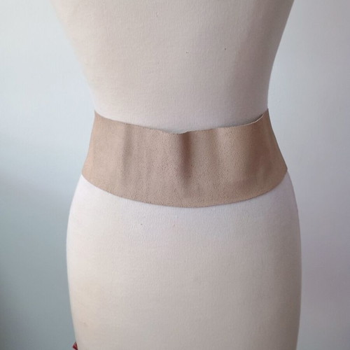 Kurmpela Ioanna Beige Leather Women's Belt like new