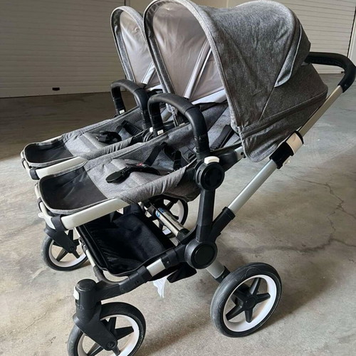 Bugaboo Donkey 3 Twin baby stroller like new, complete set