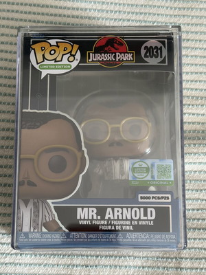 Funko Pop Mr. Arnold Jurassic Park #2031 new, limited edition 5000 pcs
