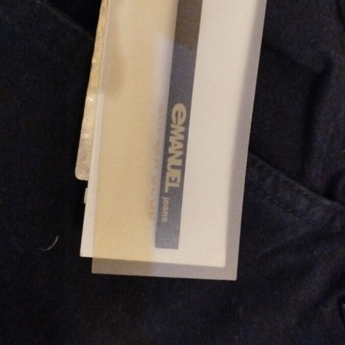 Παντελόνια Emanuel Jeans 8XL καινούργια, σκούρο μπλε, made in Italy
