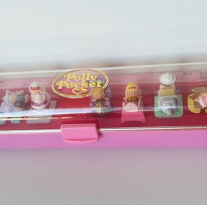 1989 Polly Pocket Ring case vintage πολυ ποκετ