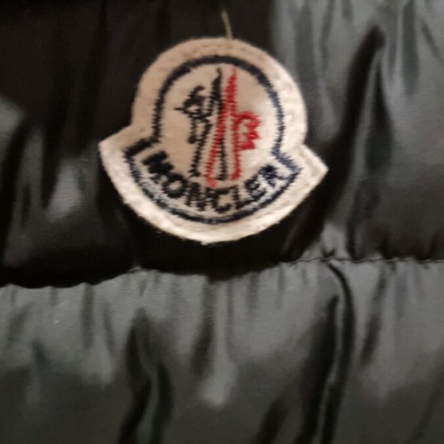 Moncler sleeveless jacket like new, blue, size M
